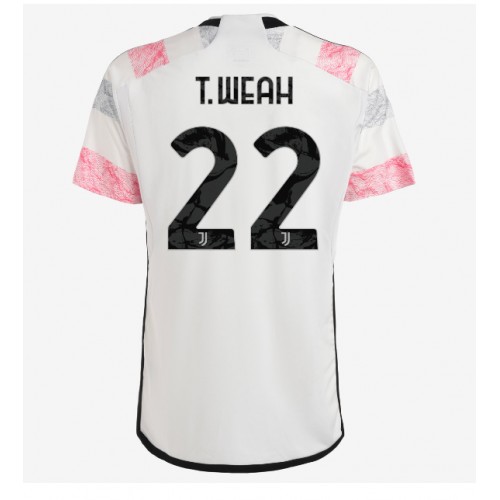 Pánský Fotbalový dres Juventus Timothy Weah #22 2023-24 Venkovní Krátký Rukáv